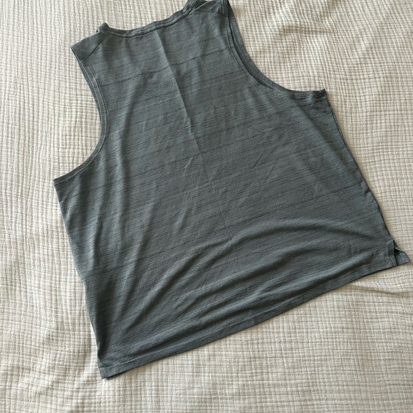 Nike Men's Charcoal Tank Top - Picture 4 of 4